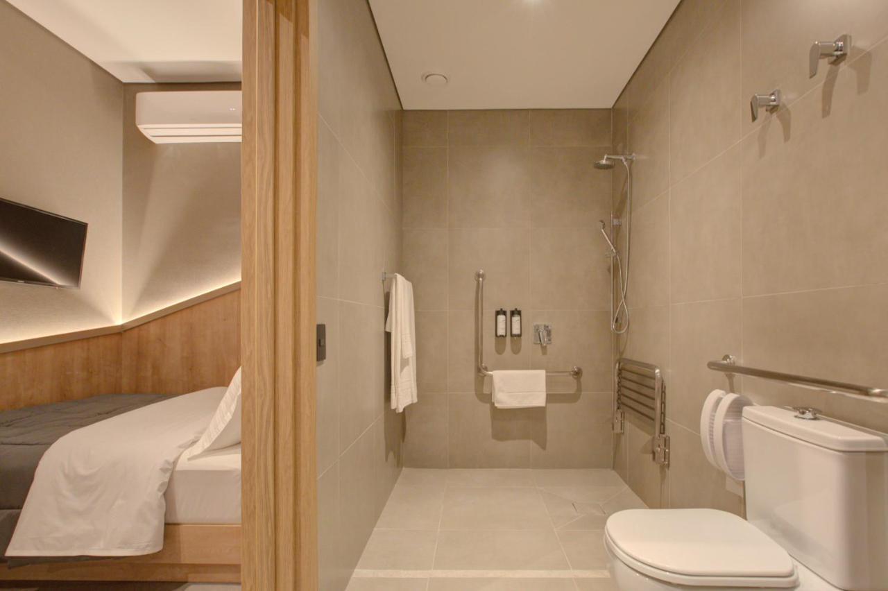 Fast Sleep Suites By Slaviero Hoteis - Hotel Dentro Do Aeroporto De Guarulhos - Terminal 2 - Desembarque Oeste Екстер'єр фото
