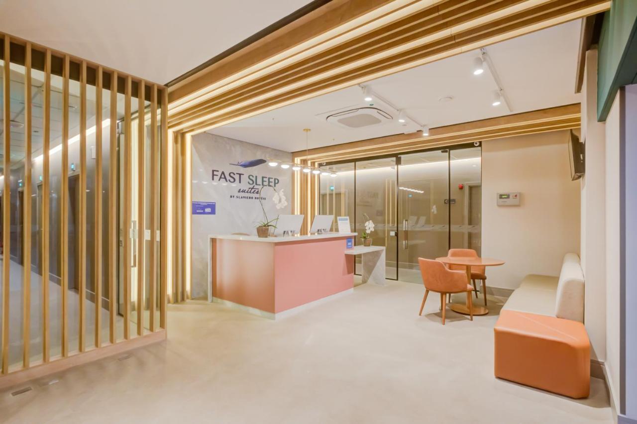 Fast Sleep Suites By Slaviero Hoteis - Hotel Dentro Do Aeroporto De Guarulhos - Terminal 2 - Desembarque Oeste Екстер'єр фото